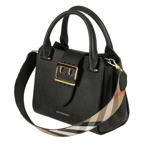 black burberry bags|Burberry black leather shoulder bag.